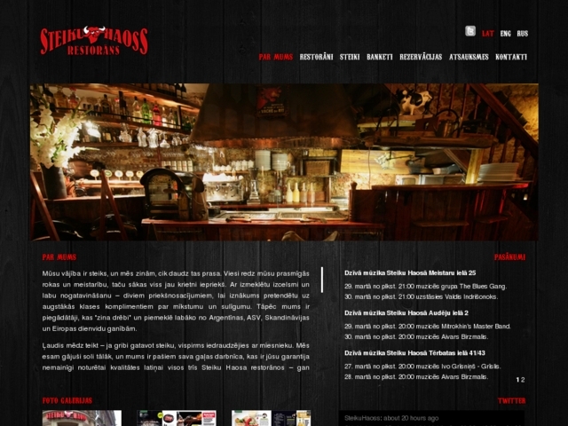Steiku Haoss restorāns, Cantus, SIA